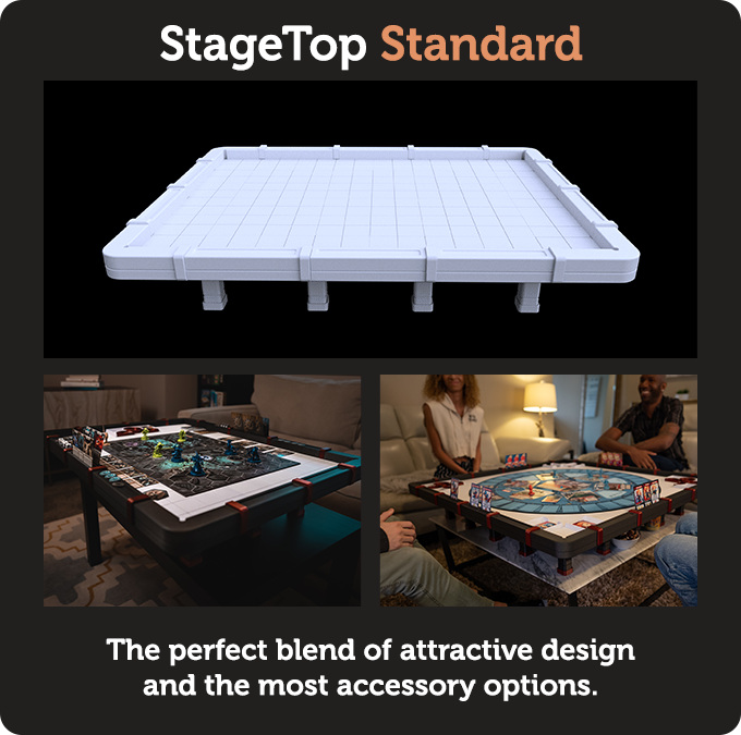 StageTop Standard | The perfect blend of attract design and the most accessory options.