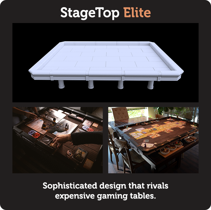 StageTop Elite | Sophisticated design that rivals expensive gaming tables.