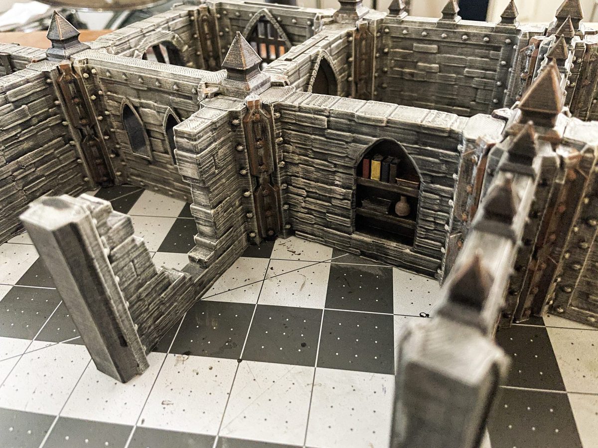 ow to Paint Dungeon Terrain for an Ancient, Grimy Look