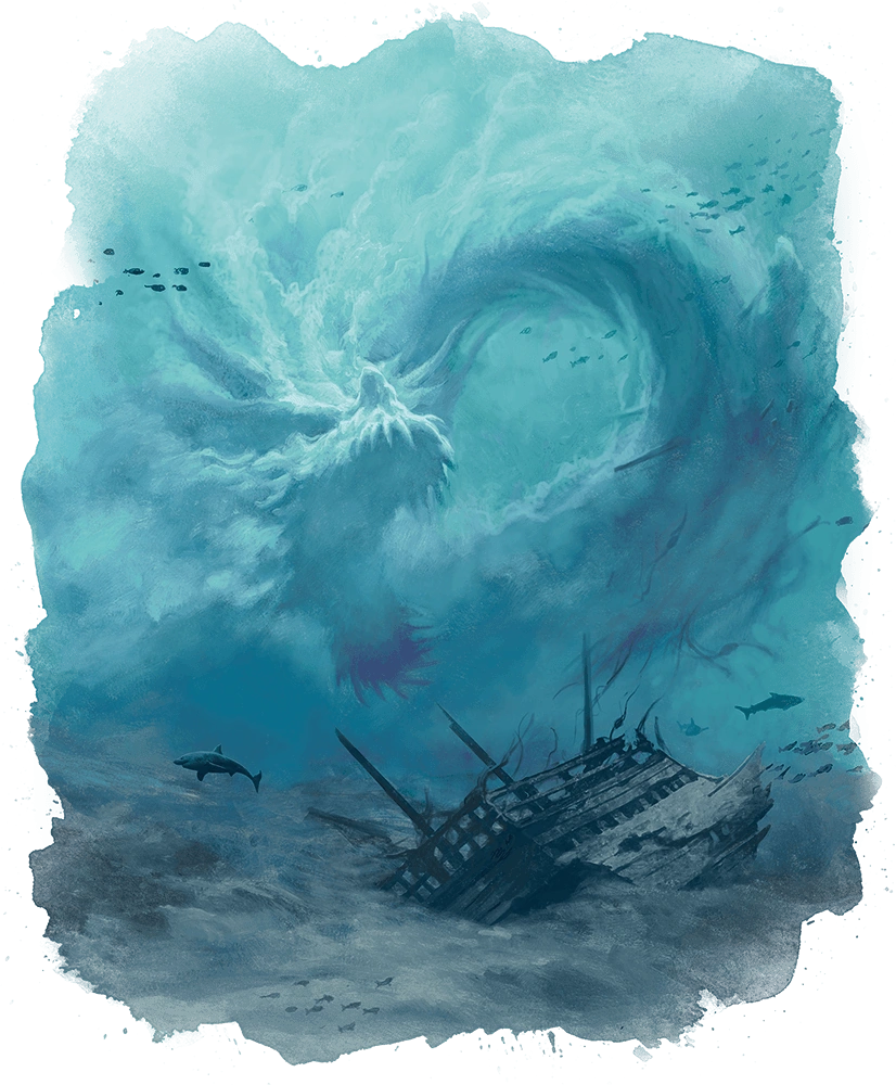 Underwater D&D Monsters: Leviathan
