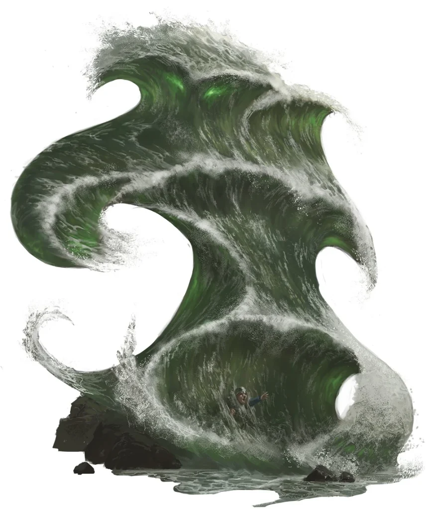 Underwater D&D Monsters: Olhydra
